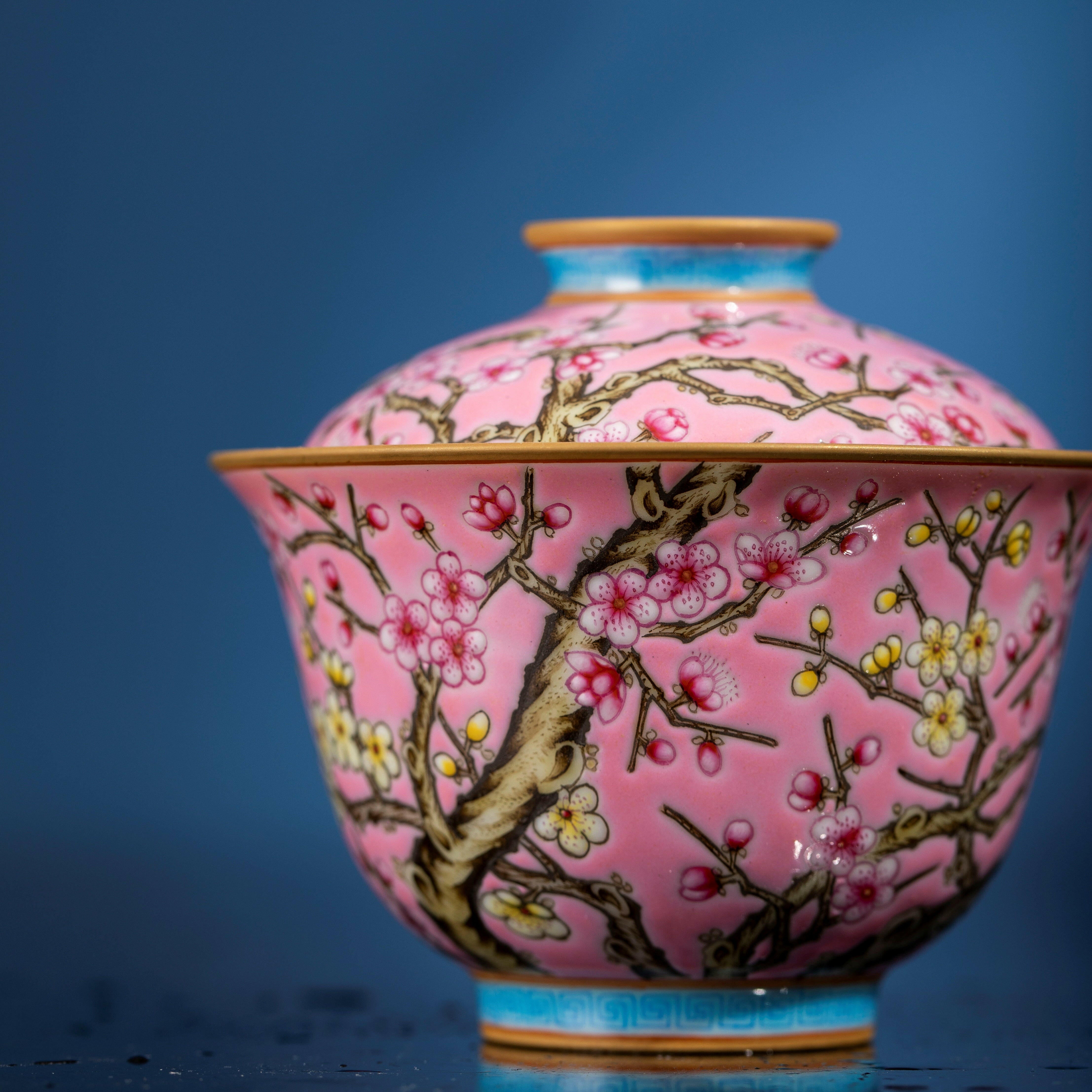 Mei Hua - Jing De Zhen Porcelain Gaiwan zycschina