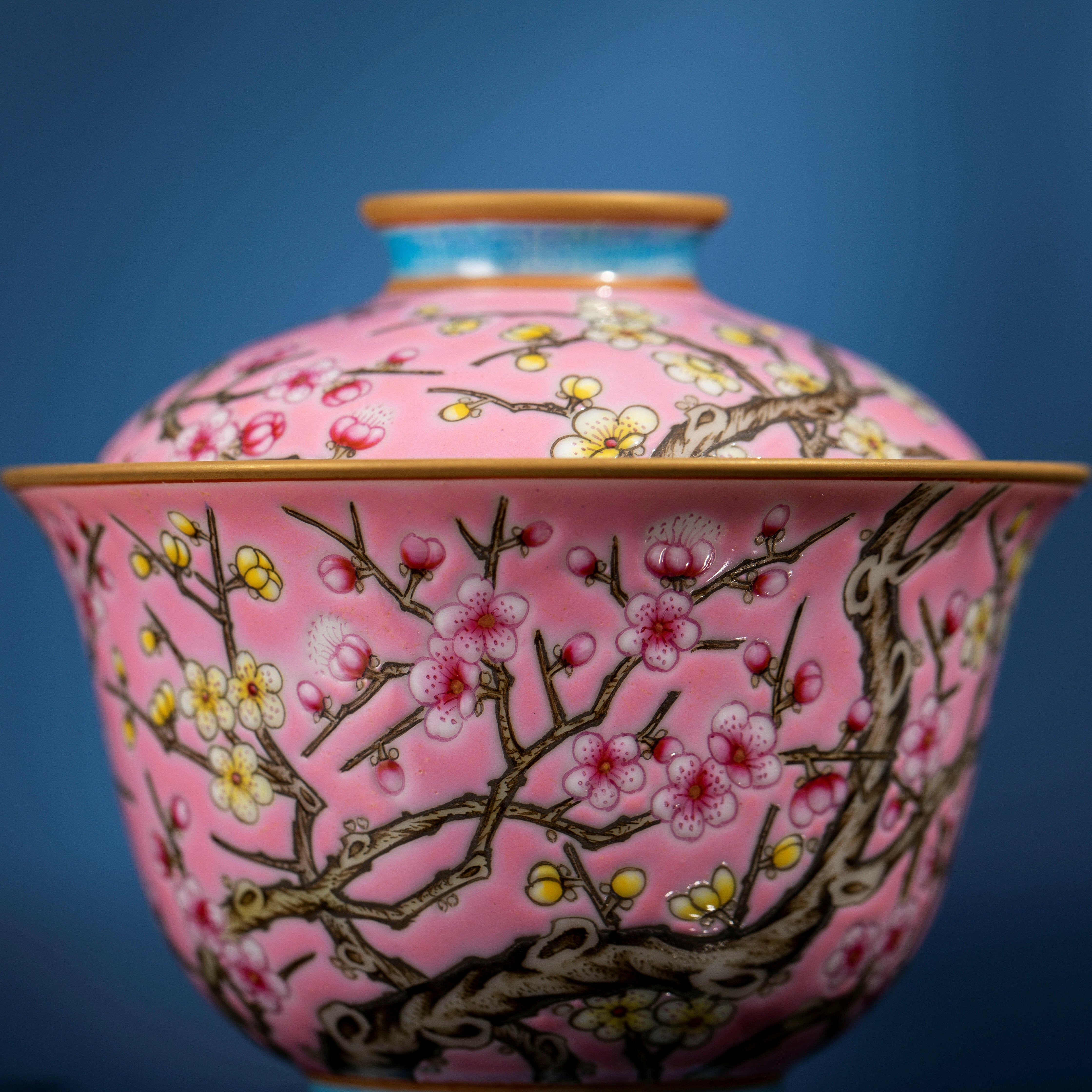 Mei Hua - Jing De Zhen Porcelain Gaiwan zycschina