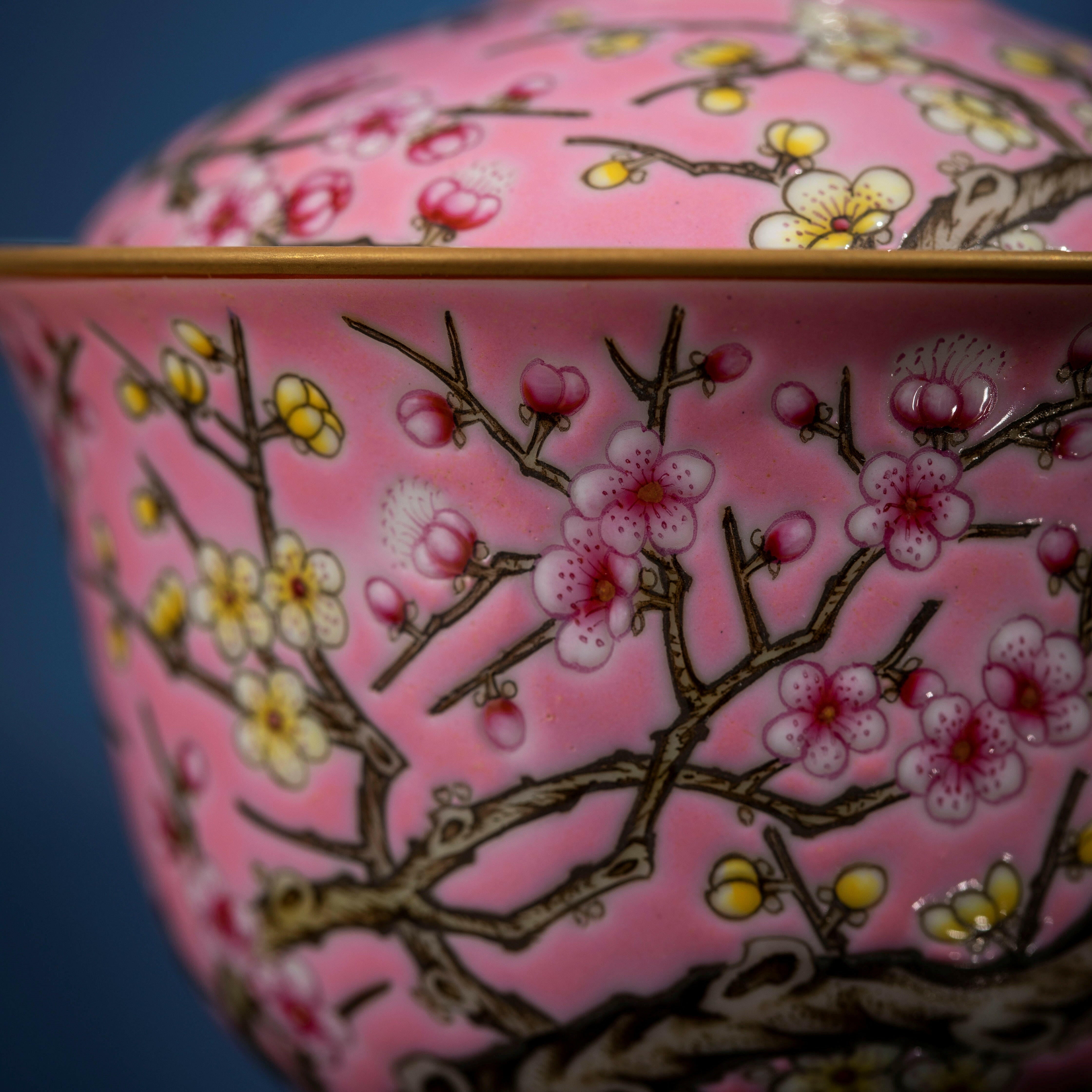 Mei Hua - Jing De Zhen Porcelain Gaiwan zycschina