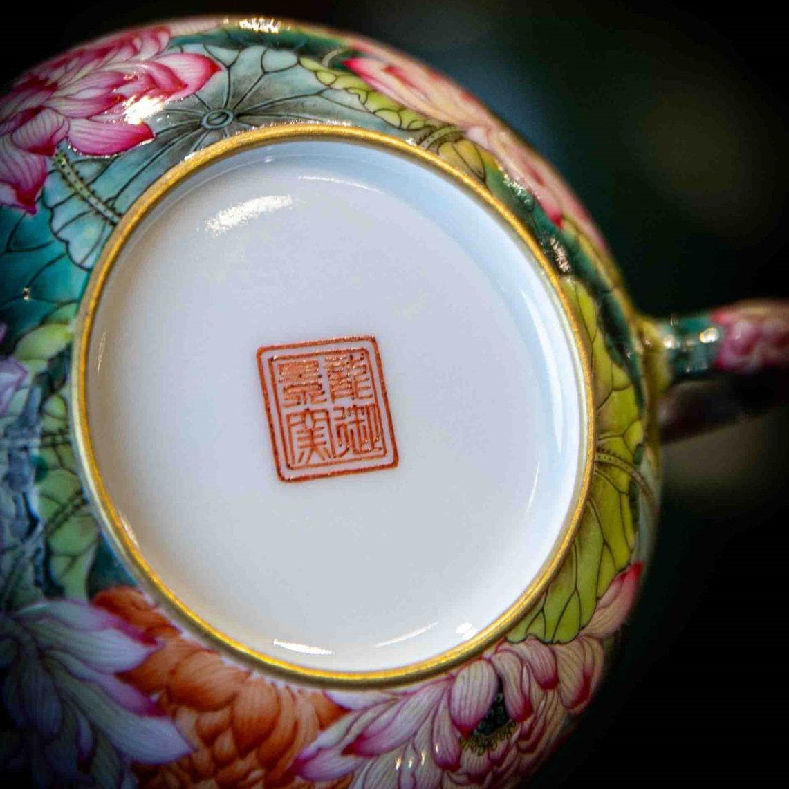 Wan Hua - Jing De Zhen Porcelain Teapot zycschina