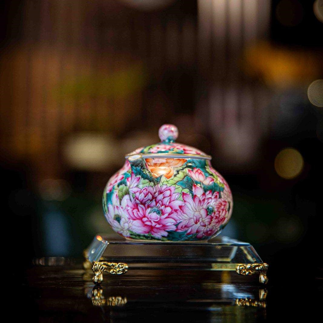 Wan Hua - Jing De Zhen Porcelain Teapot zycschina