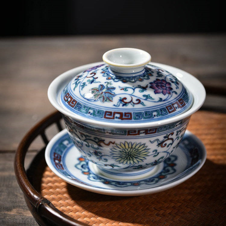 Chan Zhi Lian - Jing De Zhen Porcelain Gaiwan zycschina