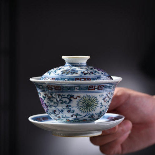 Chan Zhi Lian - Jing De Zhen Porcelain Gaiwan zycschina