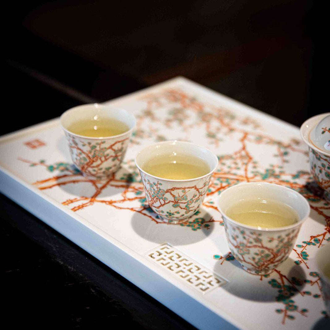 Zhu Song Mei - Jing De Zhen Porcelain Gaiwan zycschina