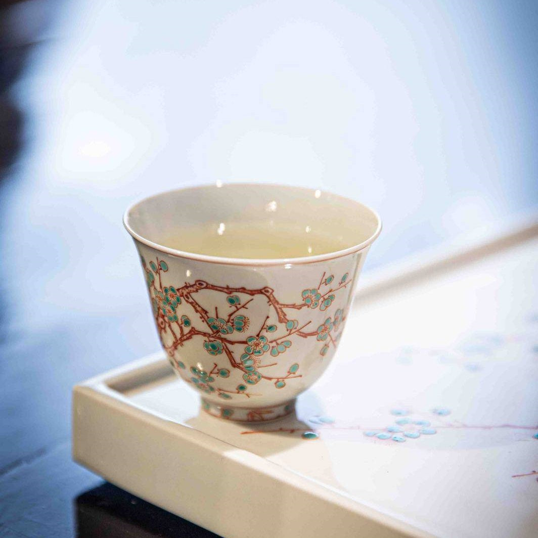 Zhu Song Mei - Jing De Zhen Porcelain Gaiwan zycschina