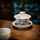 Mei Hua - Jing De Zhen Porcelain Gaiwan zycschina