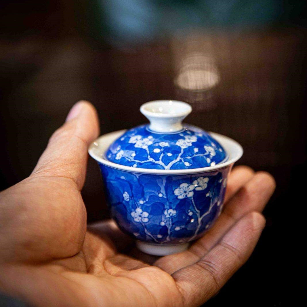 Mei Hua  - Jing De Zhen Porcelain Gaiwan zycschina