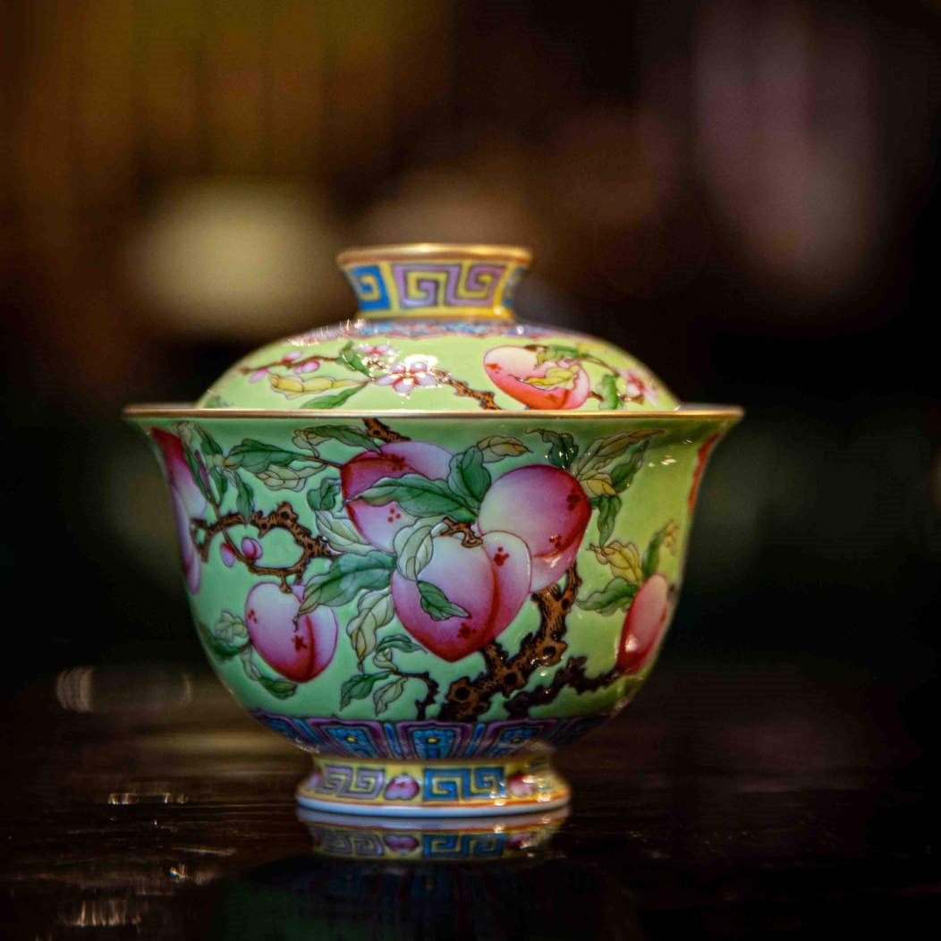 Shou Tao - Jing De Zhen Porcelain Gaiwan zycschina
