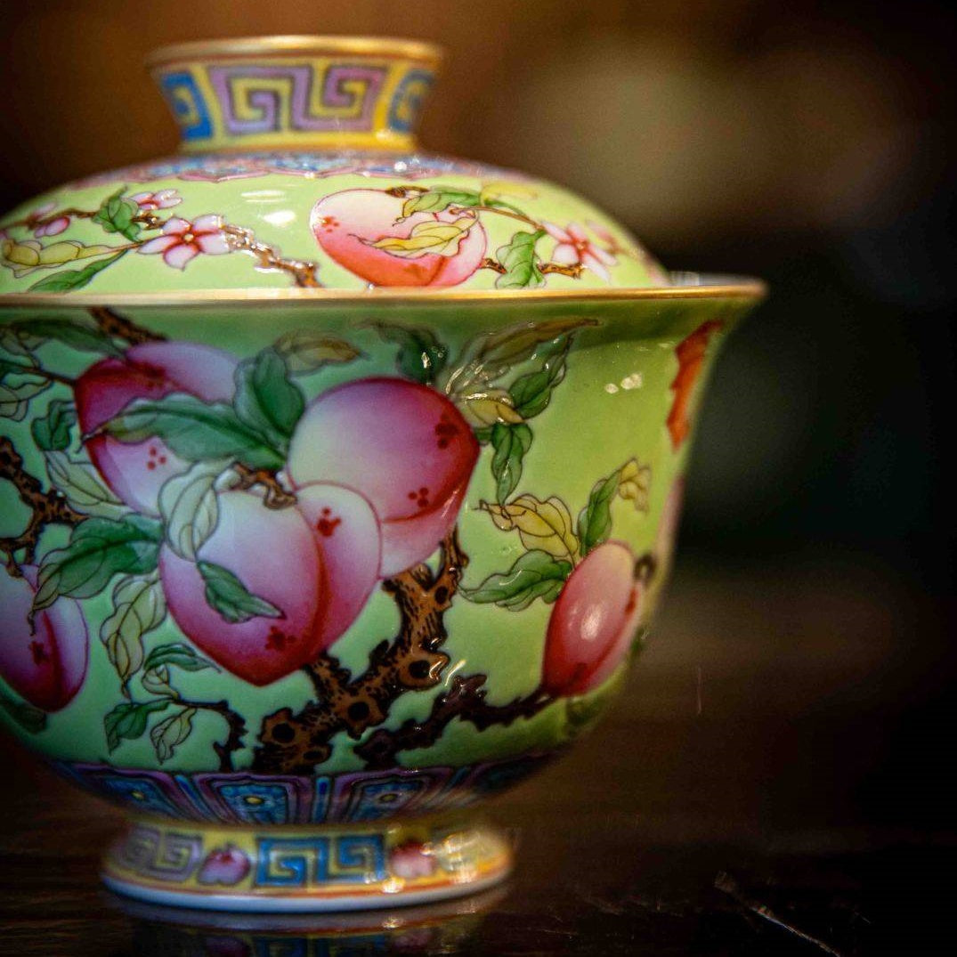 Shou Tao - Jing De Zhen Porcelain Gaiwan zycschina