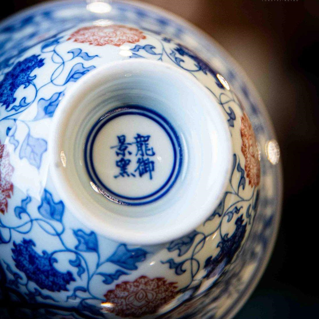 Chan Zhi Ru Yi - Jing De Zhen Porcelain Gaiwan zycschina