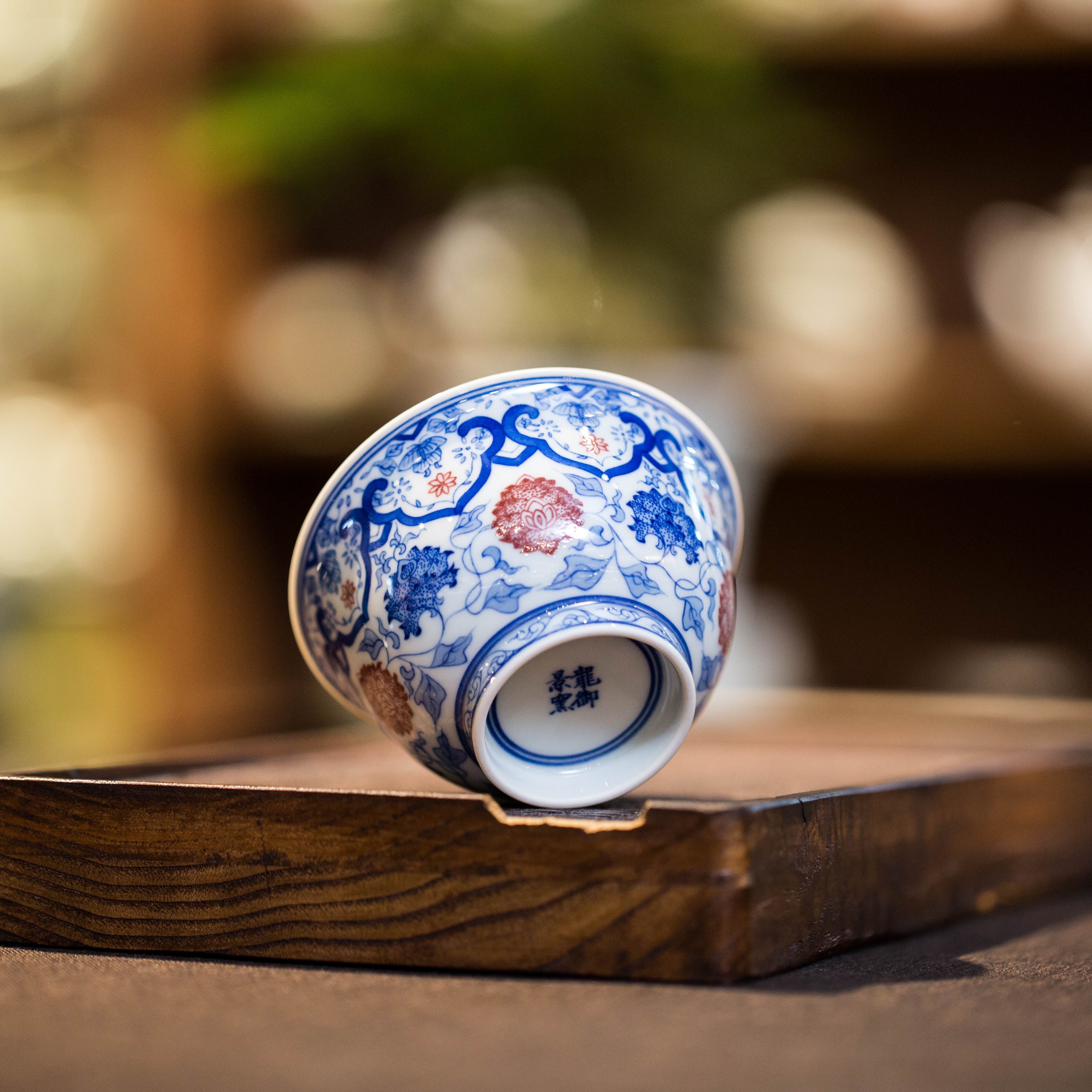 Chan Zhi Ru Yi - Jing De Zhen Porcelain Gaiwan zycschina