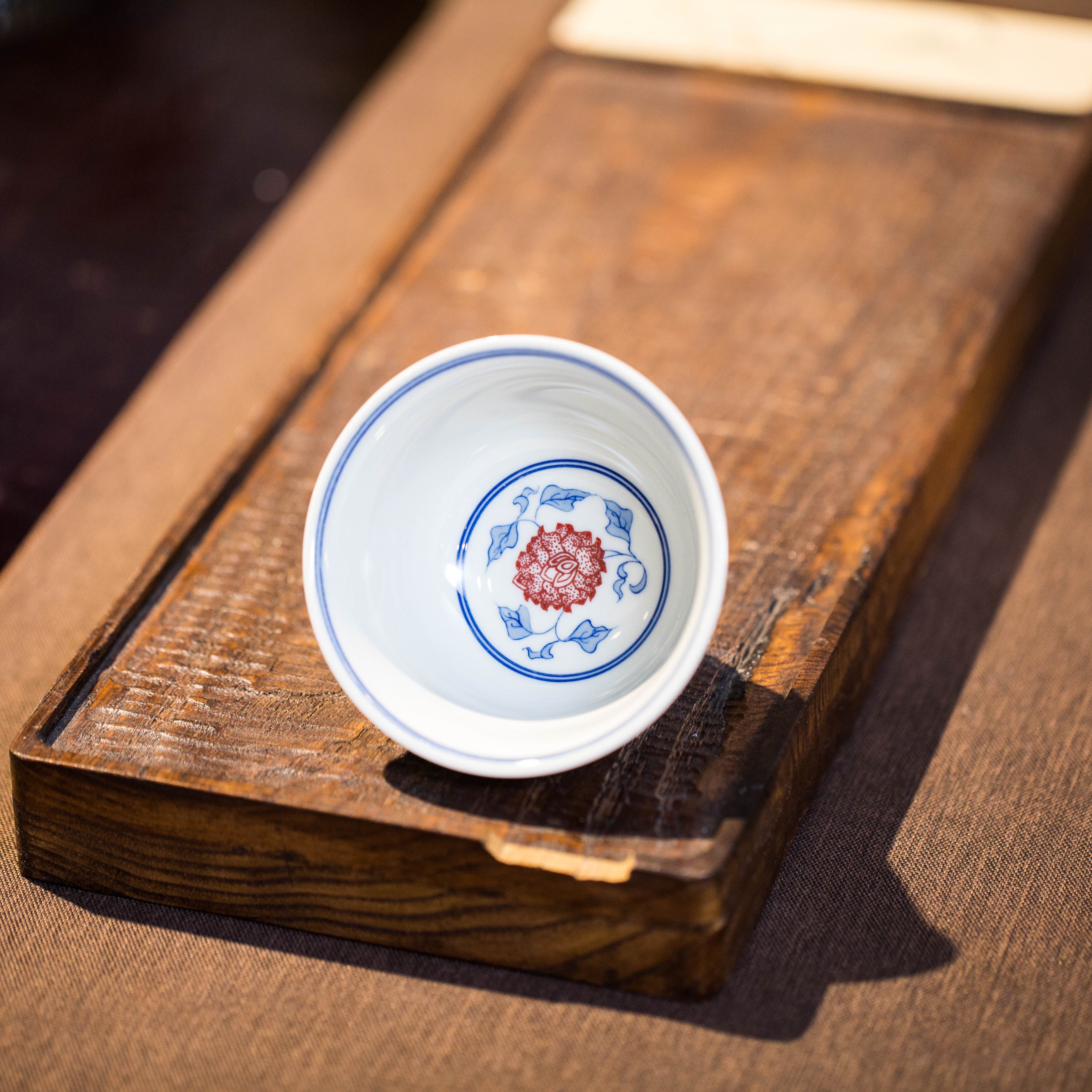 Chan Zhi Ru Yi - Jing De Zhen Porcelain Gaiwan zycschina
