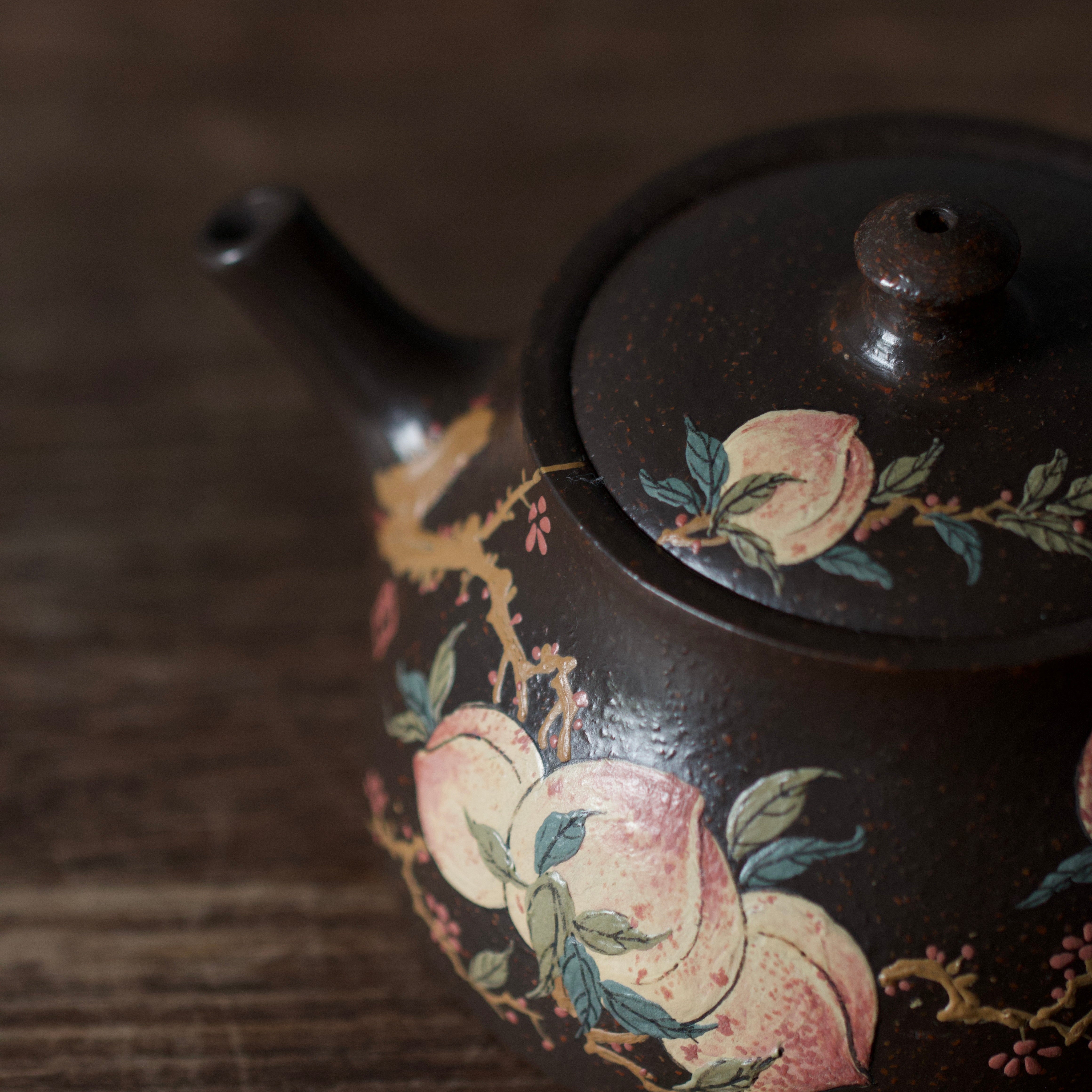 Fu Yun Shou Tao 100cc - Yixing Handmade Teapot.