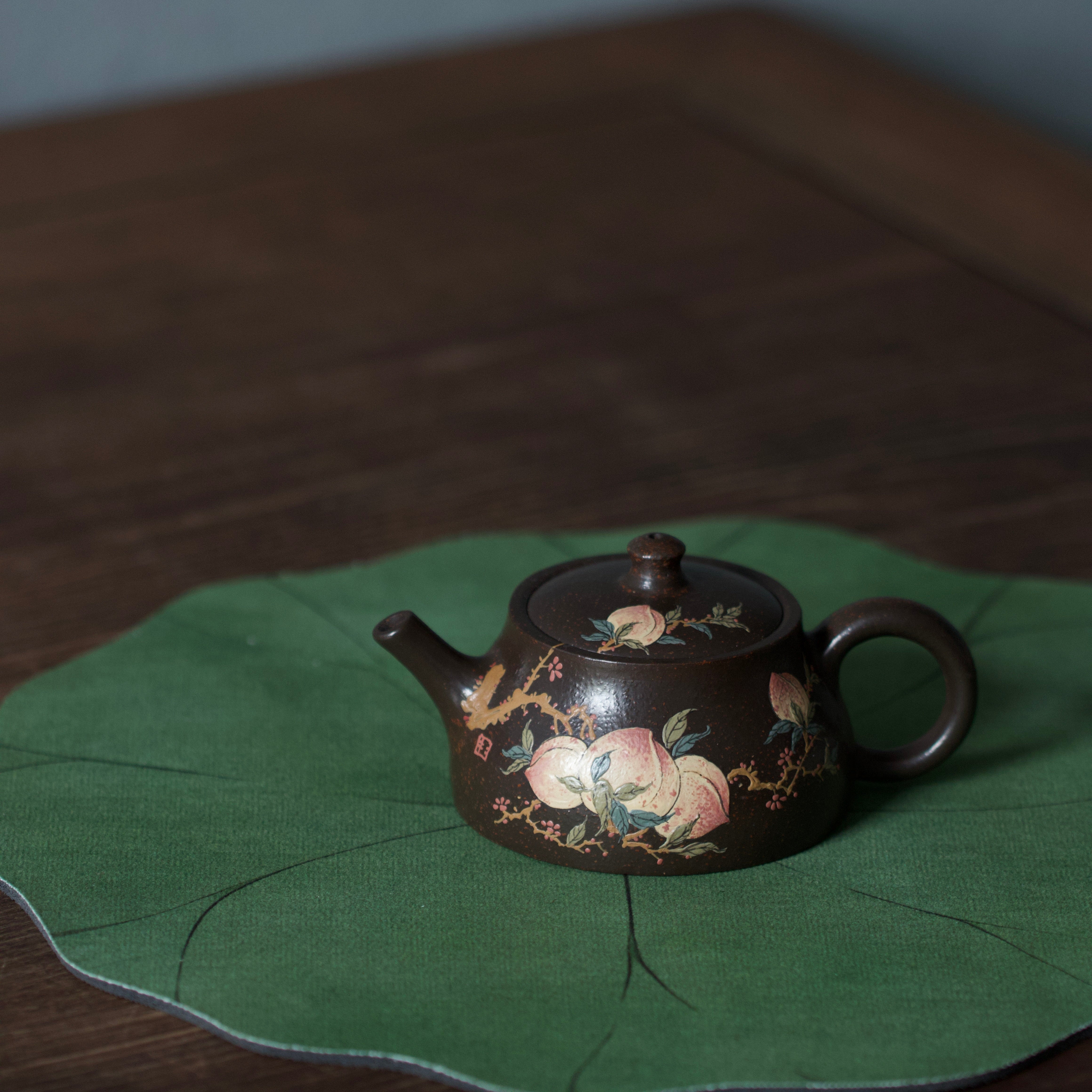 Fu Yun Shou Tao 100cc - Yixing Handmade Teapot.