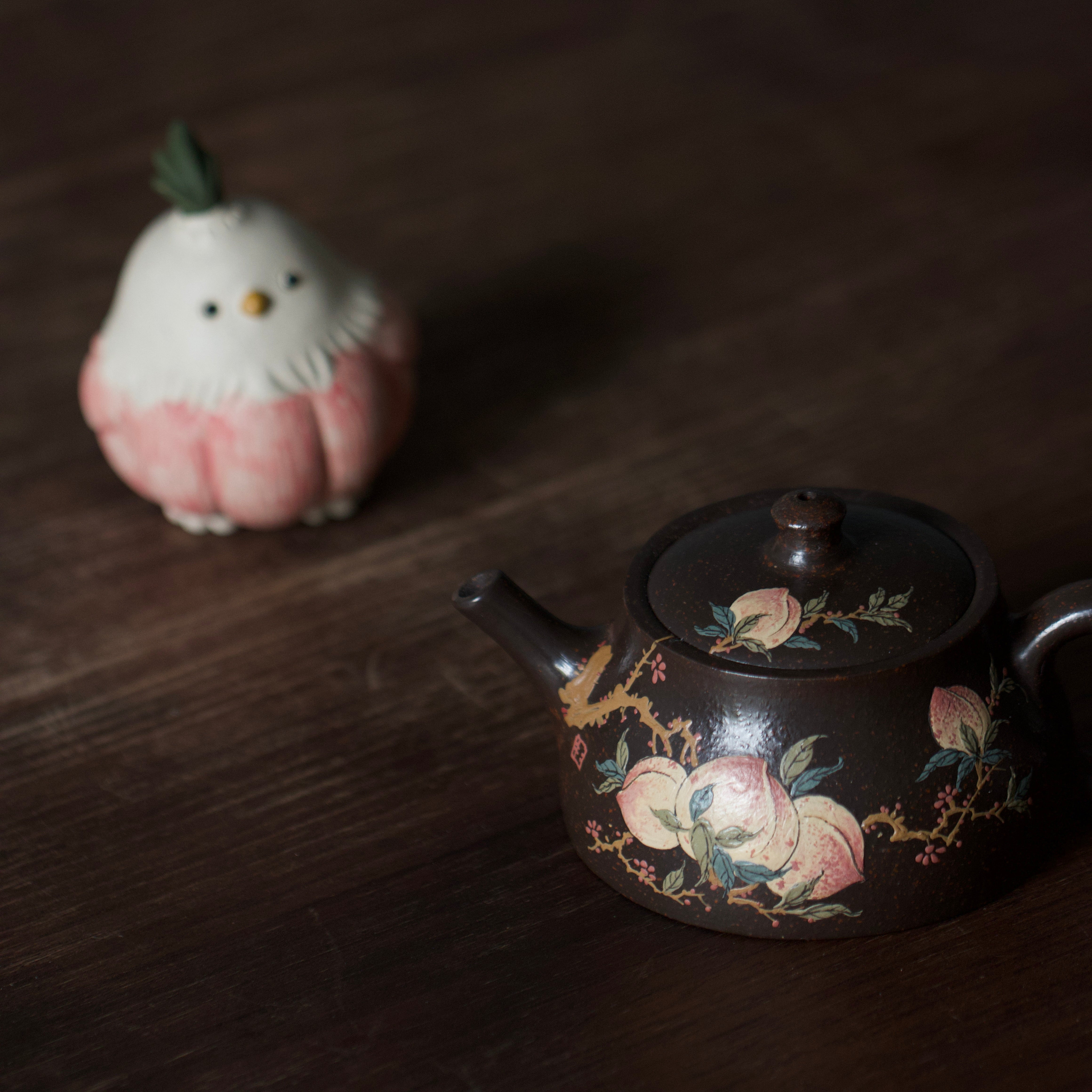 Fu Yun Shou Tao 100cc - Yixing Handmade Teapot.