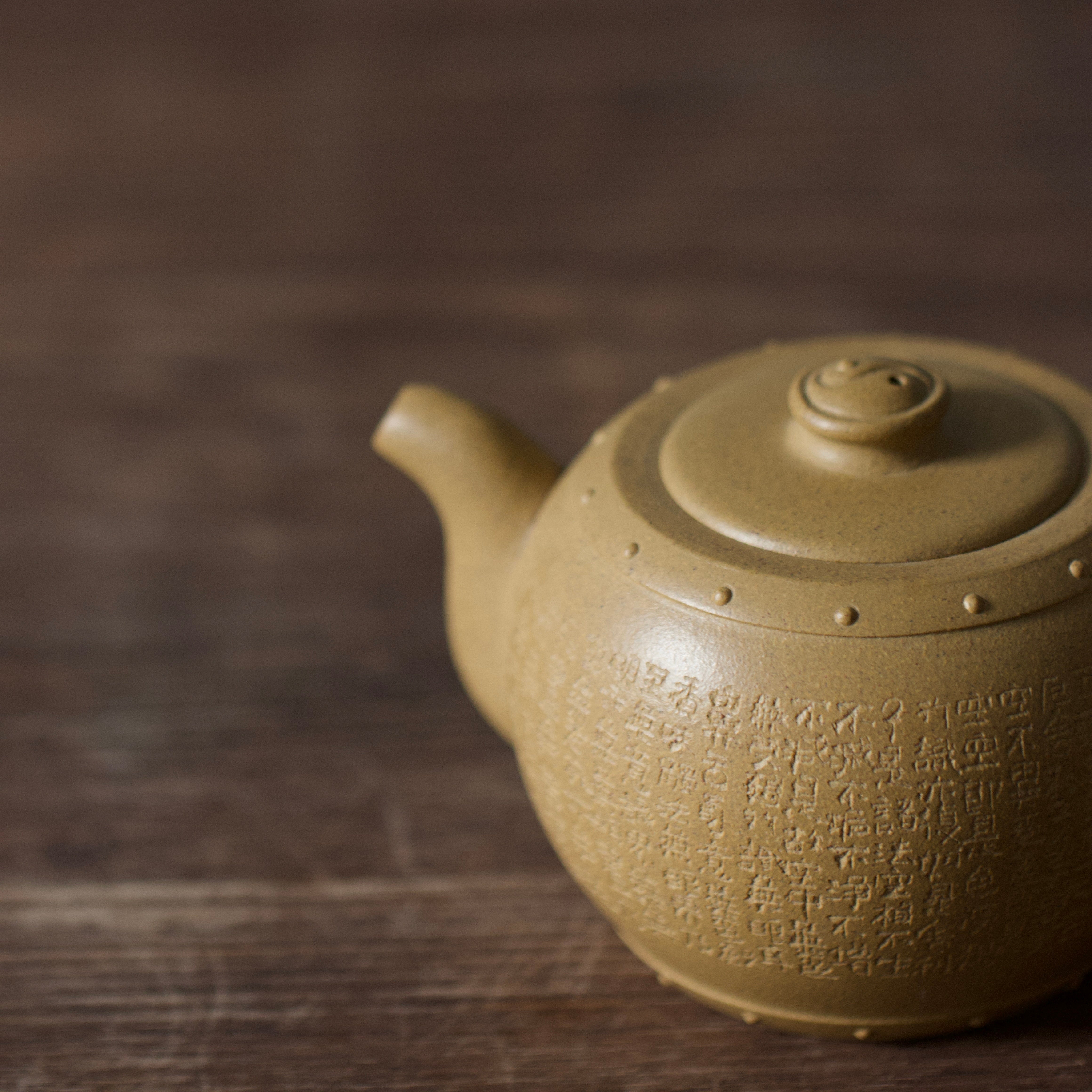Tai Ji Gu 200cc - Yixing Handmade Teapot.