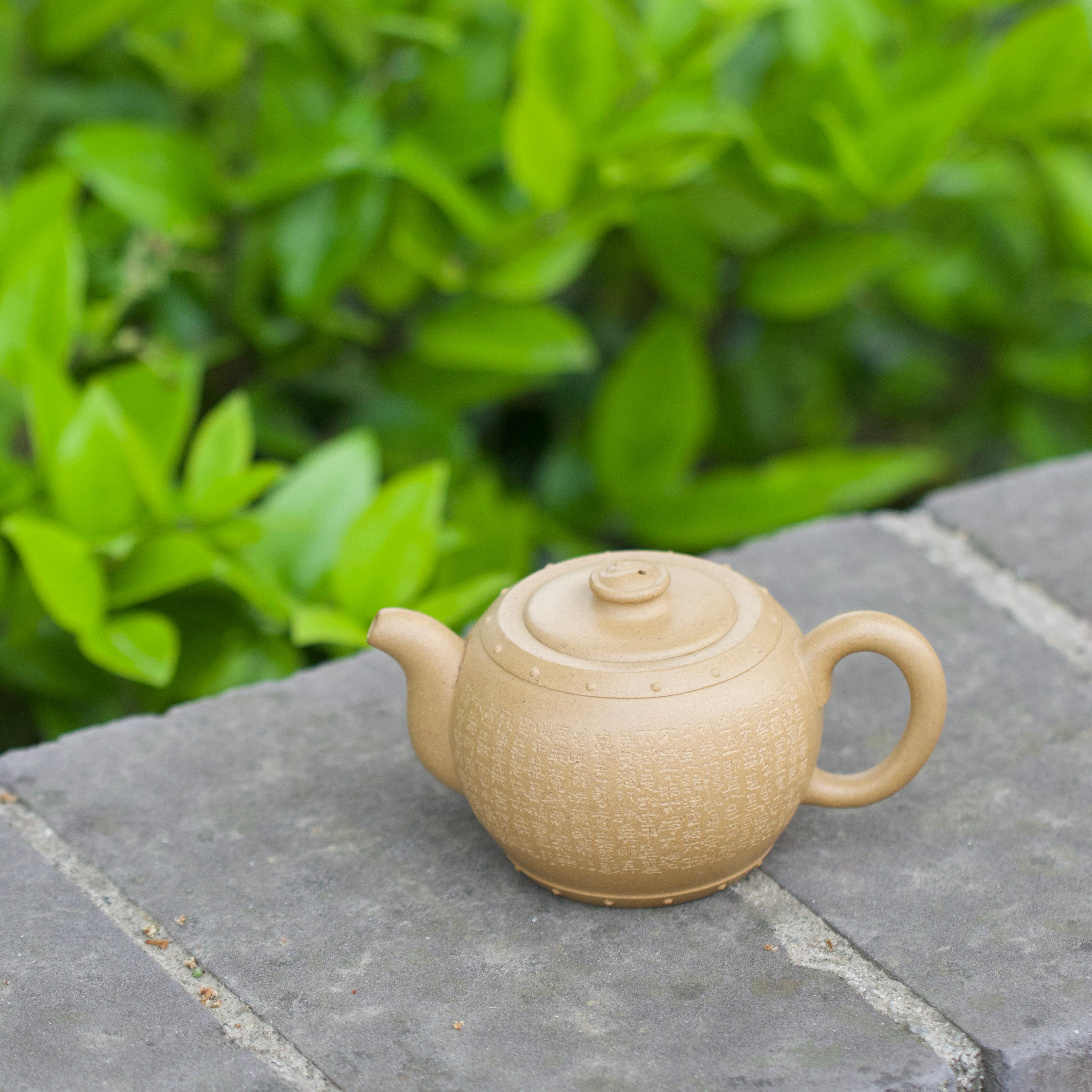 Tai Ji Gu 200cc - Yixing Handmade Teapot.
