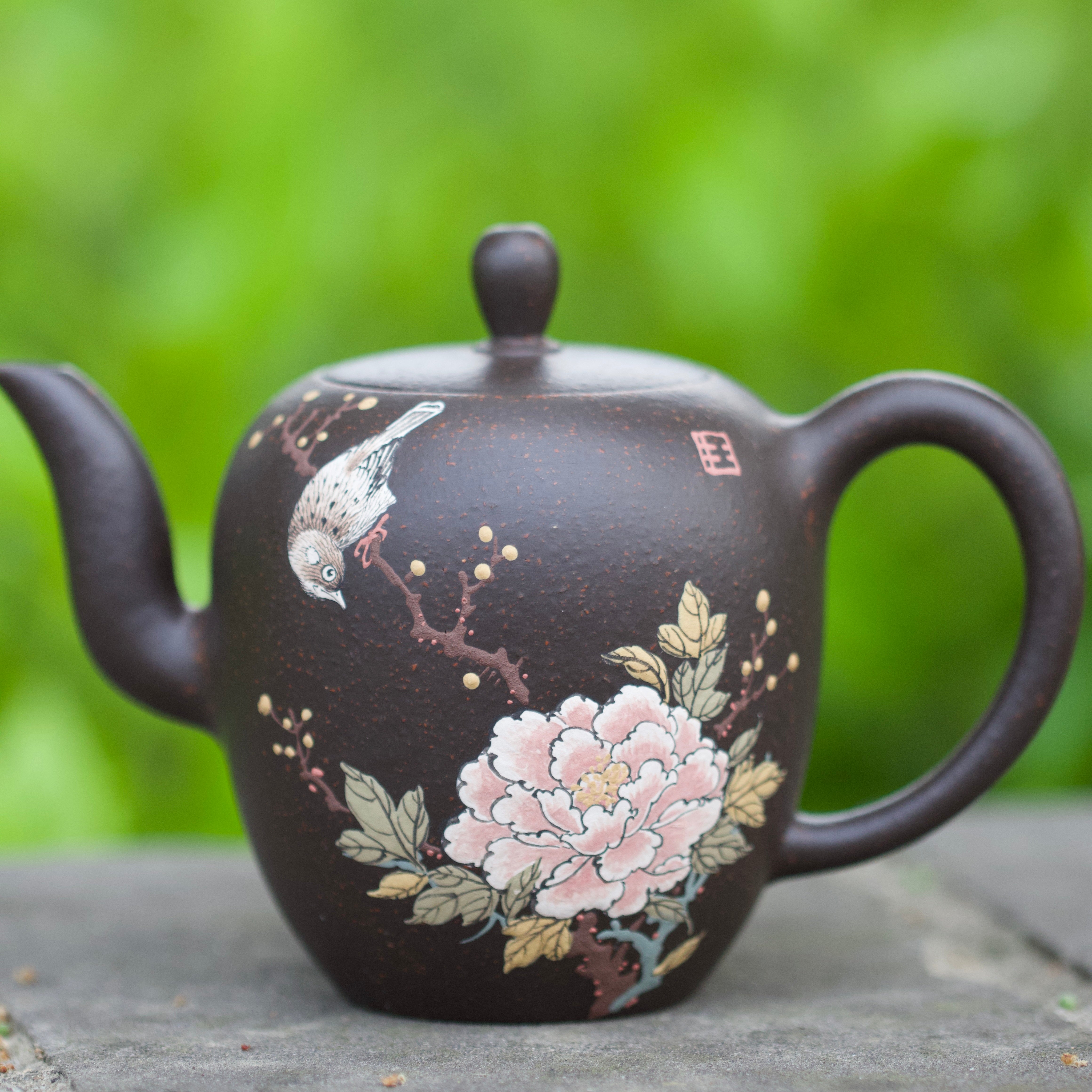 Hua Jian Cui Niao 175cc - Yixing Handmade Teapot.