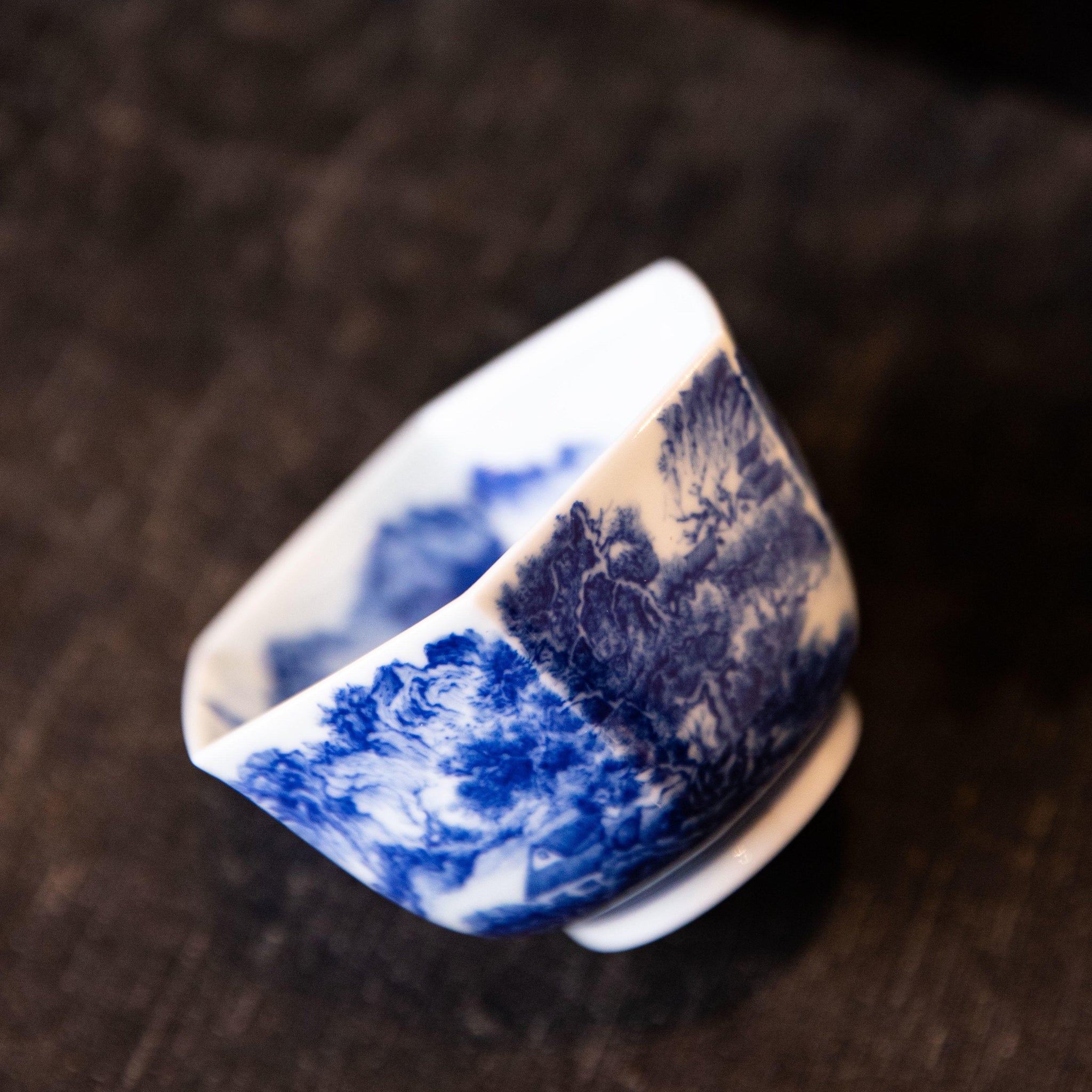 Liu Fang Shan Shui 120cc - Jing De Zhen Porcelain Teacup zycs_China
