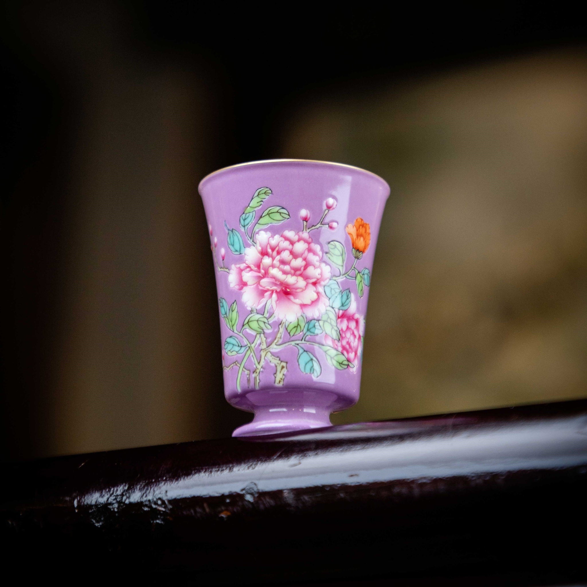 Mu Dan 50cc - Jing De Zhen Porcelain Teacup zycschina