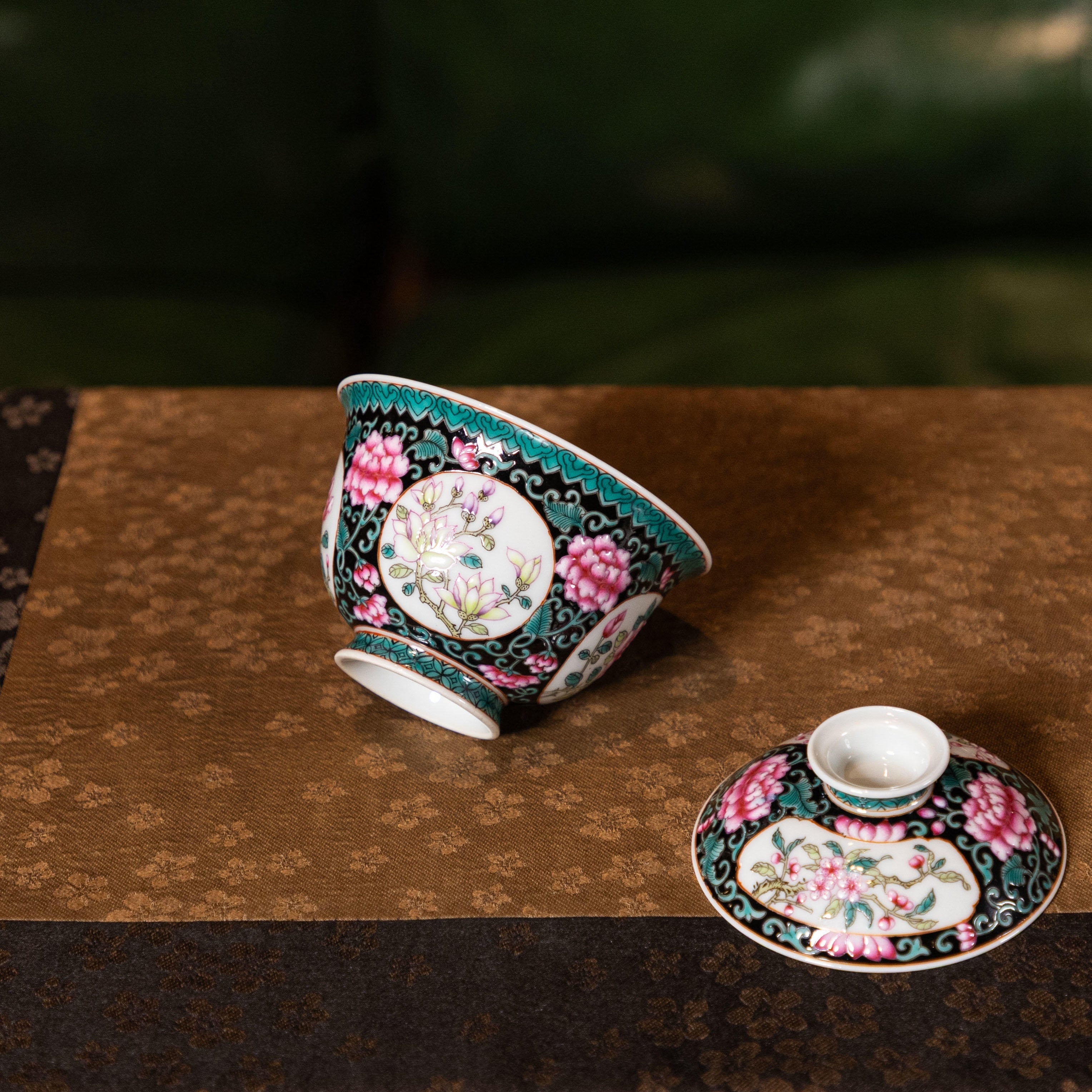 Hua Hui 90cc - Jing De Zhen Porcelain Gaiwan zycschina