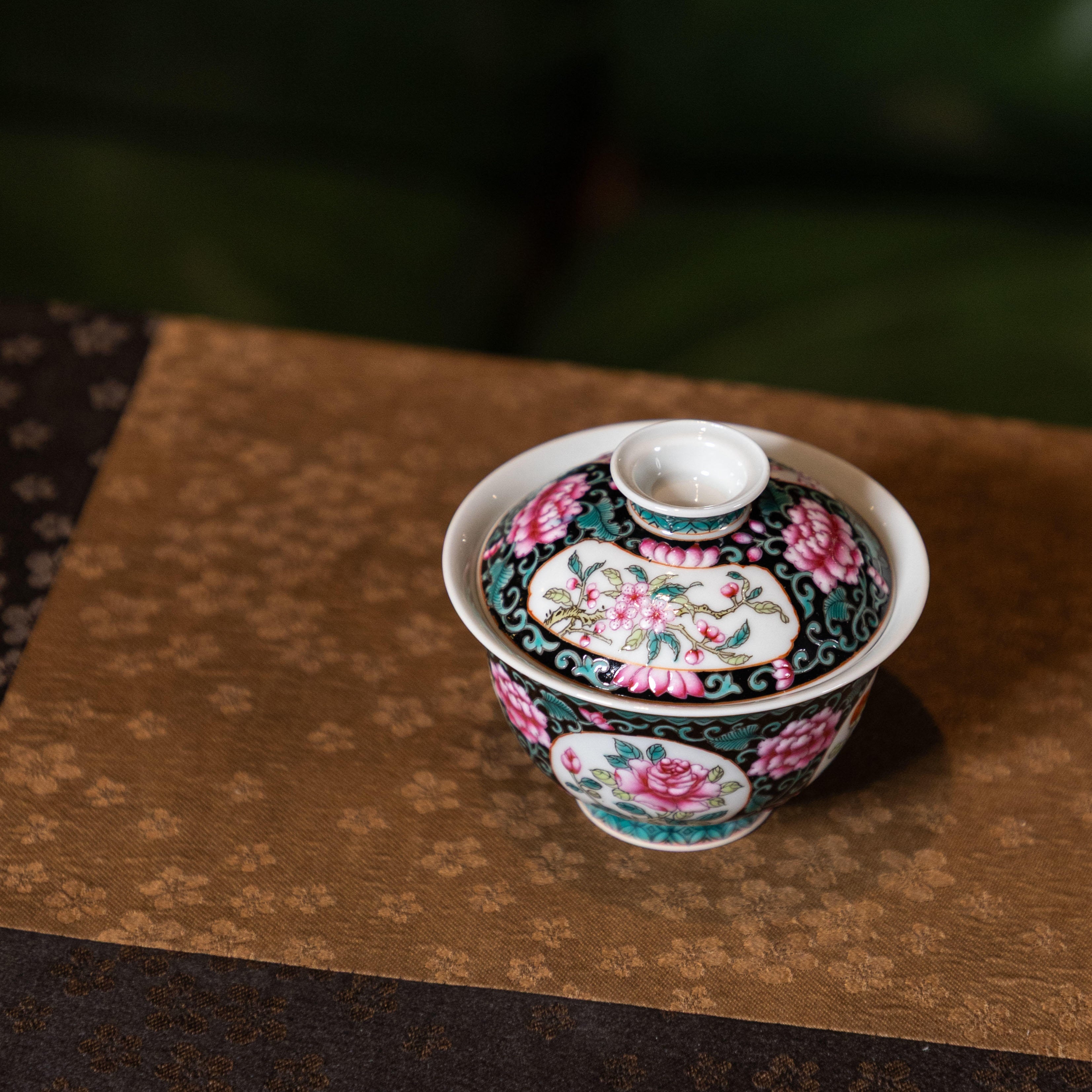 Hua Hui 90cc - Jing De Zhen Porcelain Gaiwan zycschina