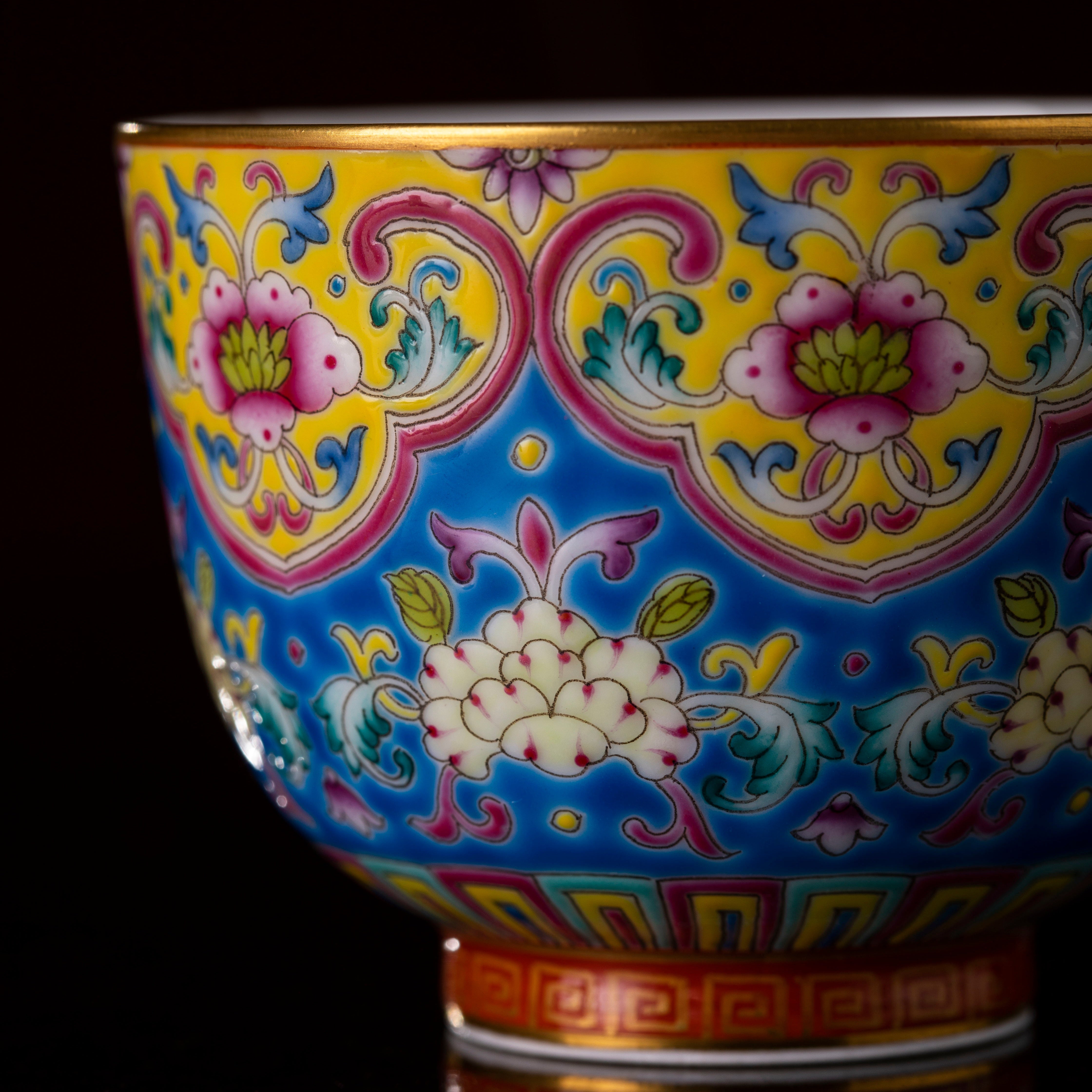 Ru Yi Bao Xiang 120cc - Jing De Zhen Porcelain Teacup zycschina