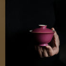 Hu Die/ Yu Tao 100cc - Jing De Zhen Porcelain Gaiwan zycschina