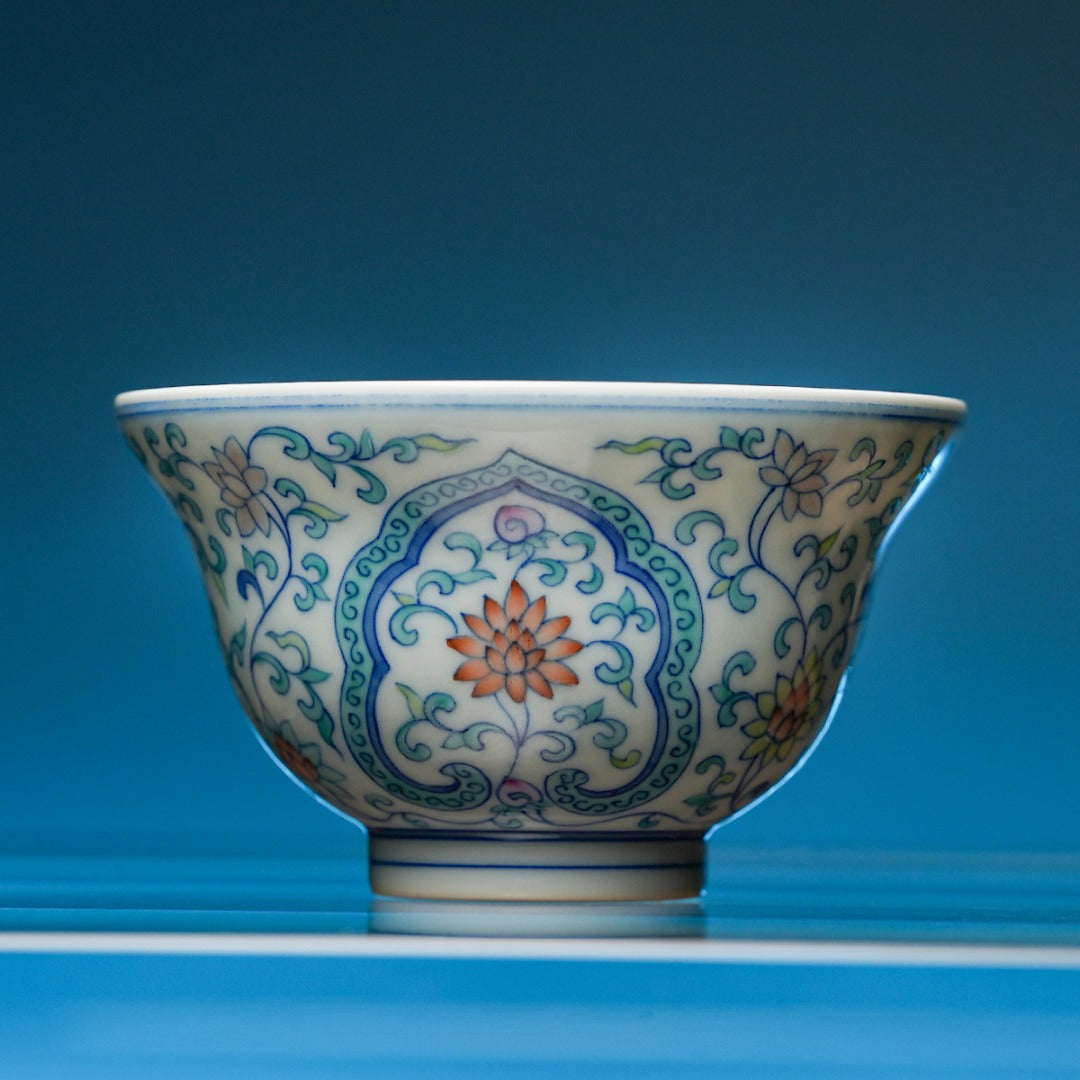 Chan Zhi Ru Yi 160cc - Jing De Zhen Porcelain Gaiwan zycschina