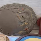 Cha Pan - Yixing Handmade Dry Bubble Tray 江苏宜兴