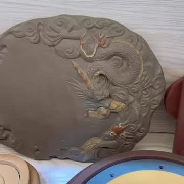 Cha Pan - Yixing Handmade Dry Bubble Tray 江苏宜兴