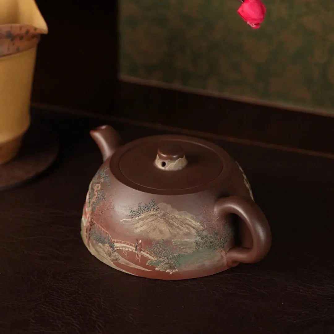 Ai Jing Lan 150cc - Yixing Handmade Teapot 江苏宜兴