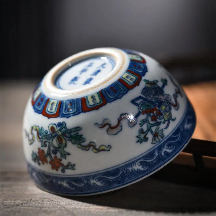 An Ba Xian - Jing De Zhen Porcelain Teacup zycschina