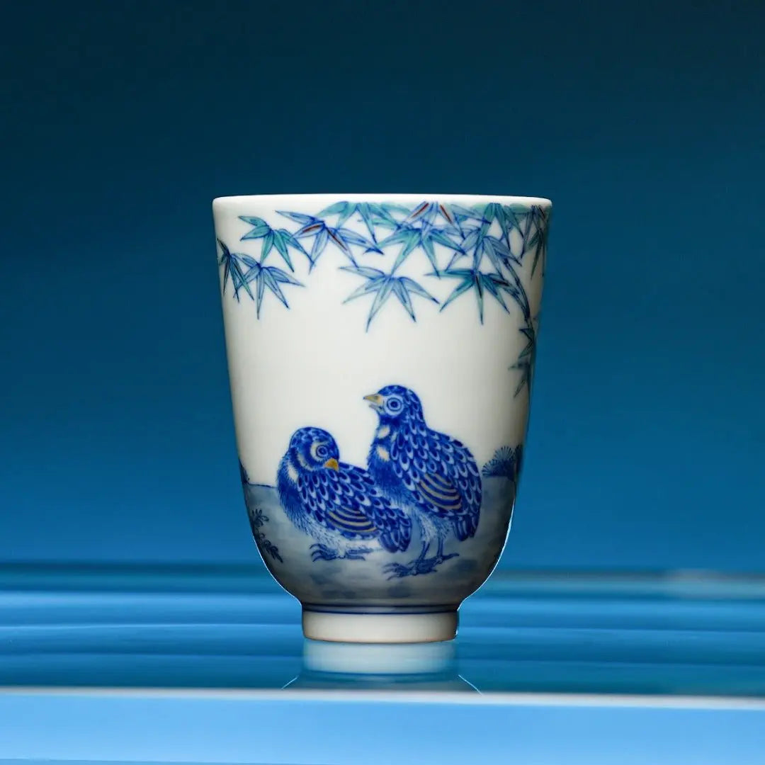 An Ju Le Ye 150cc - Jing De Zhen Porcelain Gaiwan zycschina
