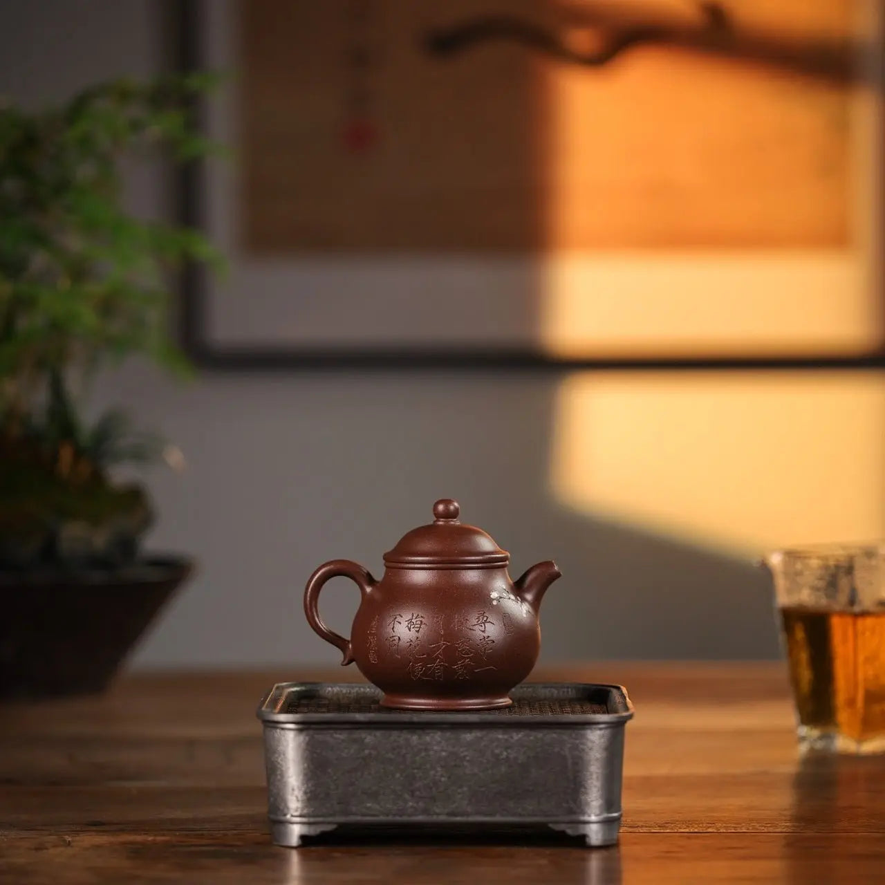 Ao Mei Gao Pan 150cc - Yixing Handmade Teapot 江苏宜兴