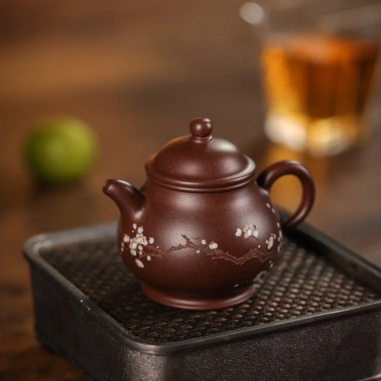 Ao Mei Gao Pan 150cc - Yixing Handmade Teapot 江苏宜兴