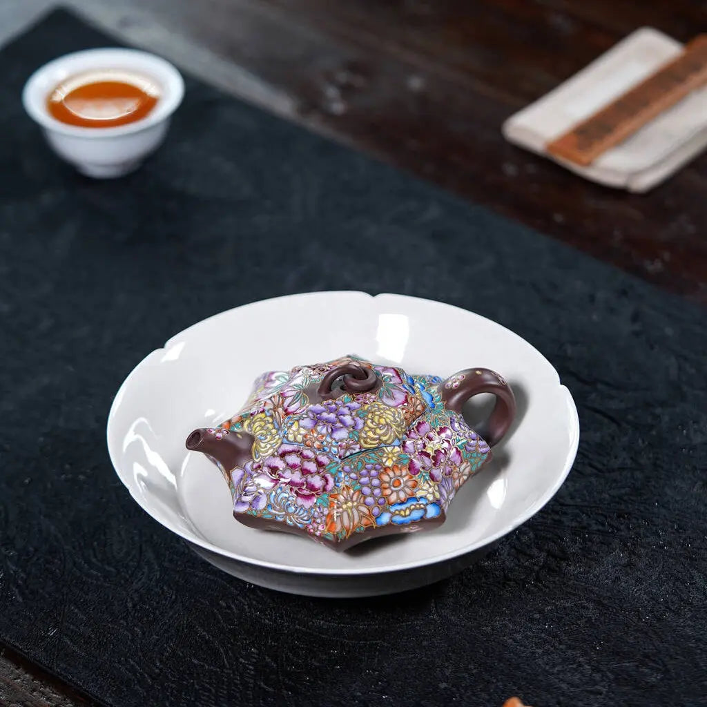 Ba Fang Jin Kui 160cc - Yixing Handmade Teapot 江苏宜兴