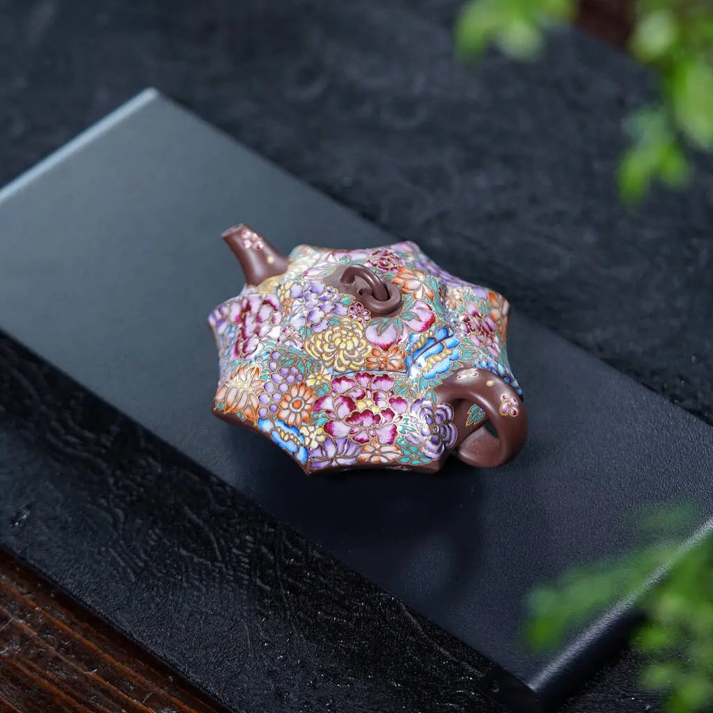 Ba Fang Jin Kui 160cc - Yixing Handmade Teapot 江苏宜兴