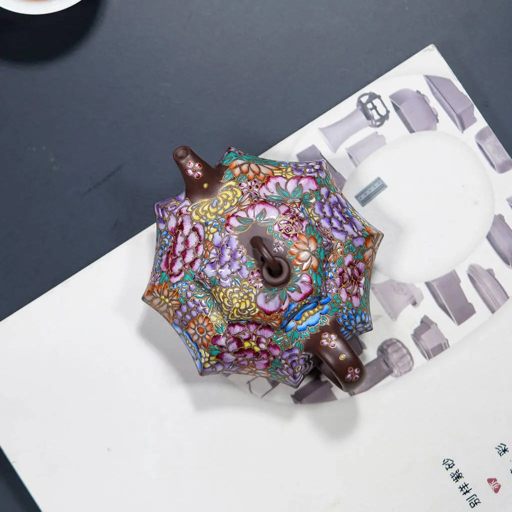 Ba Fang Jin Kui 160cc - Yixing Handmade Teapot 江苏宜兴