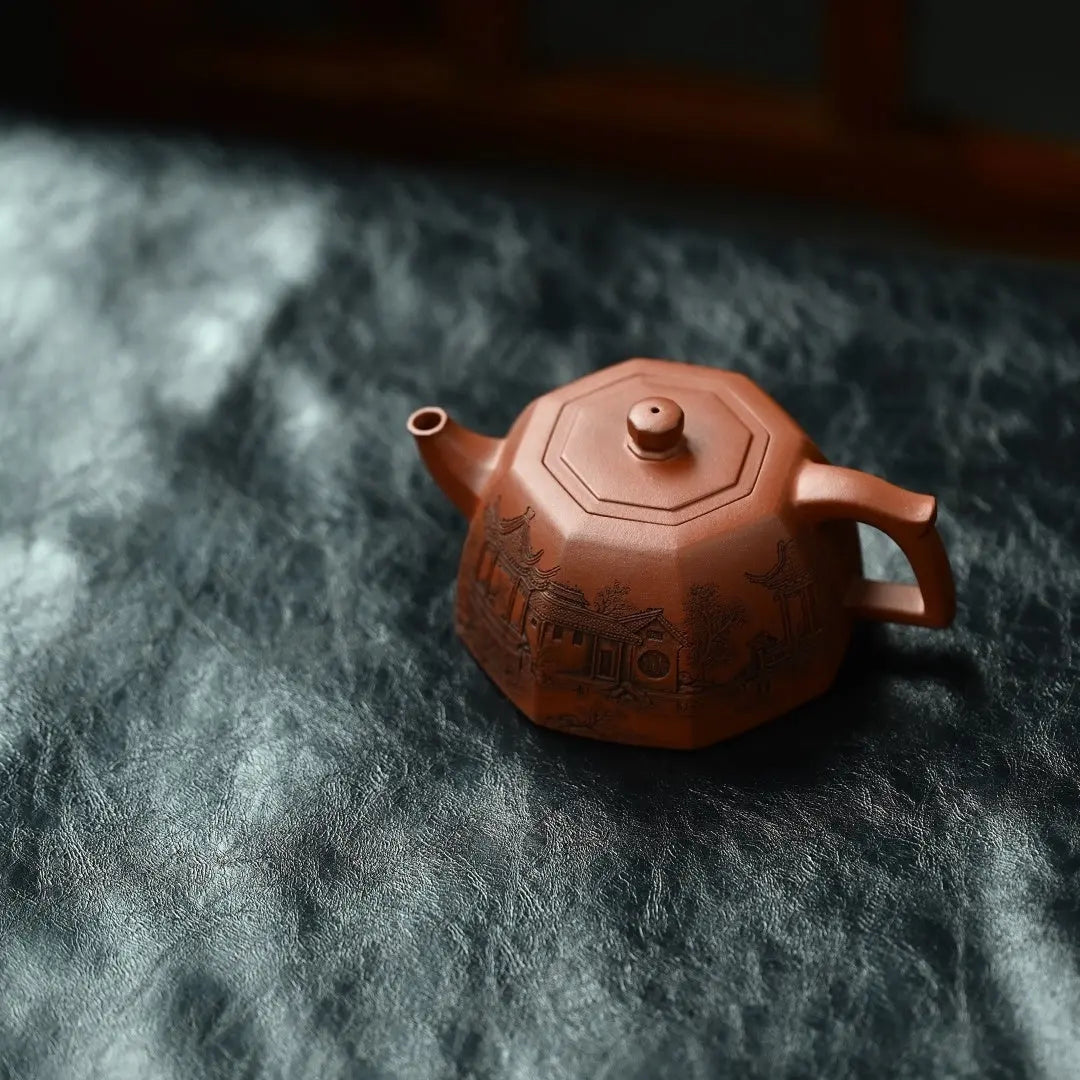 Ba Fang Jing Lan 210cc - Yixing Handmade Teapot 江苏宜兴