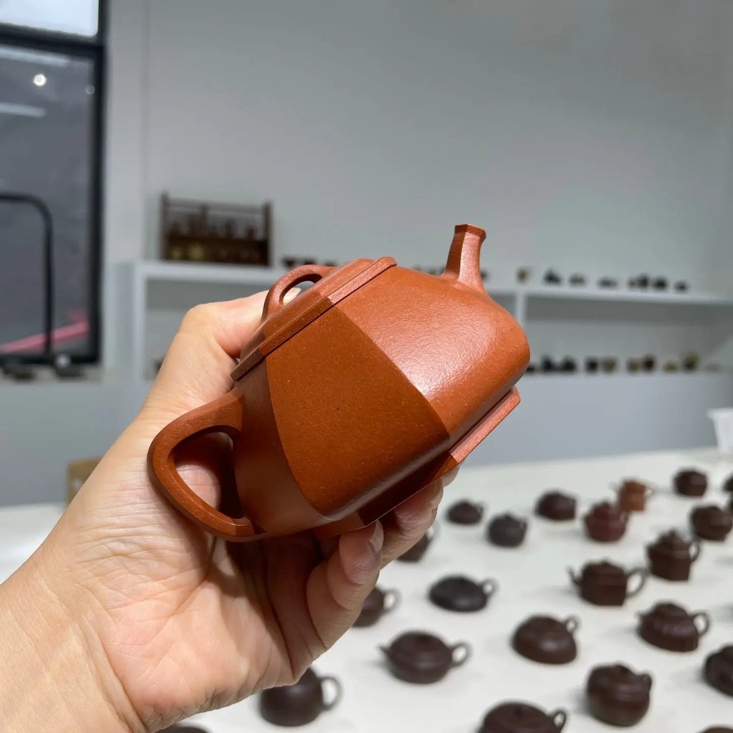 Ba Fang Jing Piao 180cc - Yixing Handmade Teapot 江苏宜兴