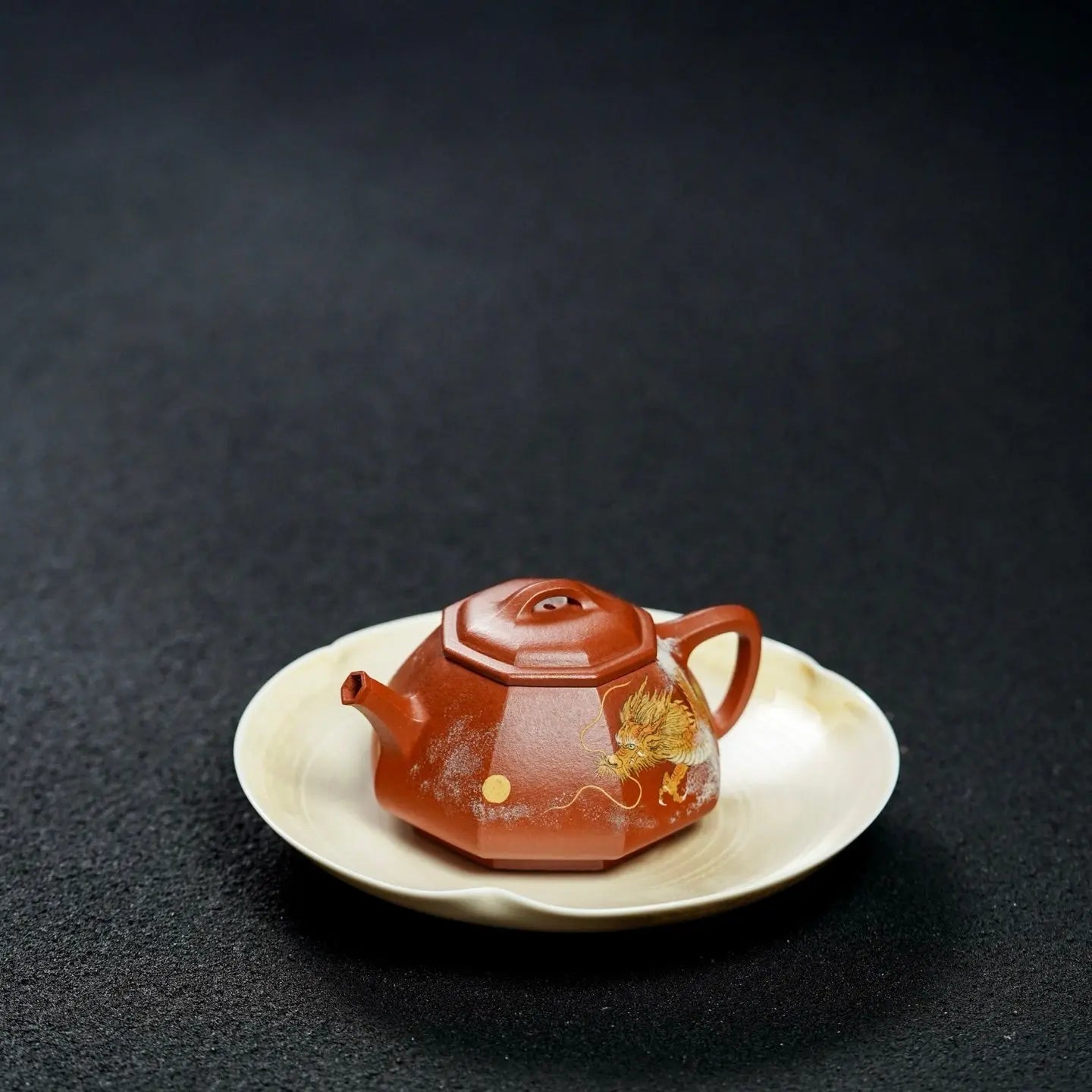 Ba Fang Jing Piao 180cc - Yixing Handmade Teapot 江苏宜兴