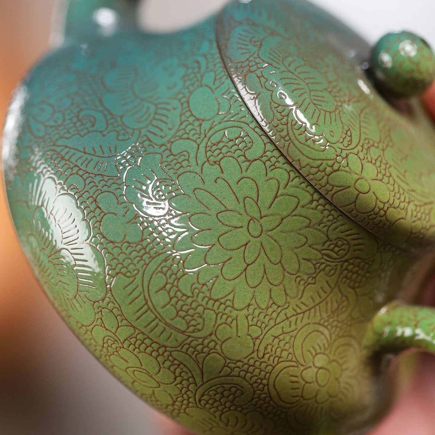 Ba Hua Jun De 220cc - Yixing Handmade Teapot 江苏宜兴
