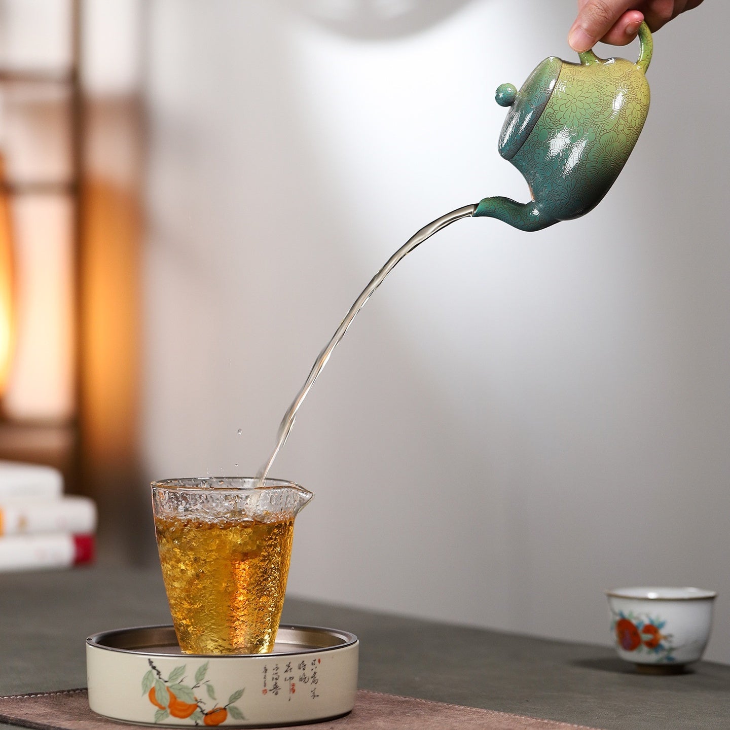 Ba Hua Jun De 220cc - Yixing Handmade Teapot 江苏宜兴