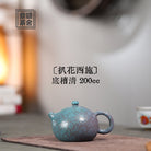 Ba Hua Xi Shi 200cc - Yixing Handmade Teapot 江苏宜兴