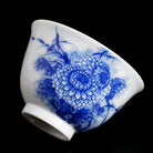 Ba Wang Ju Hua Niao 50cc - Jing De Zhen Porcelain Teacup zycschina