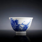 Ba Wang Ju Hua Niao 50cc - Jing De Zhen Porcelain Teacup zycschina
