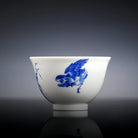 Ba Wang Ju Hua Niao 50cc - Jing De Zhen Porcelain Teacup zycschina