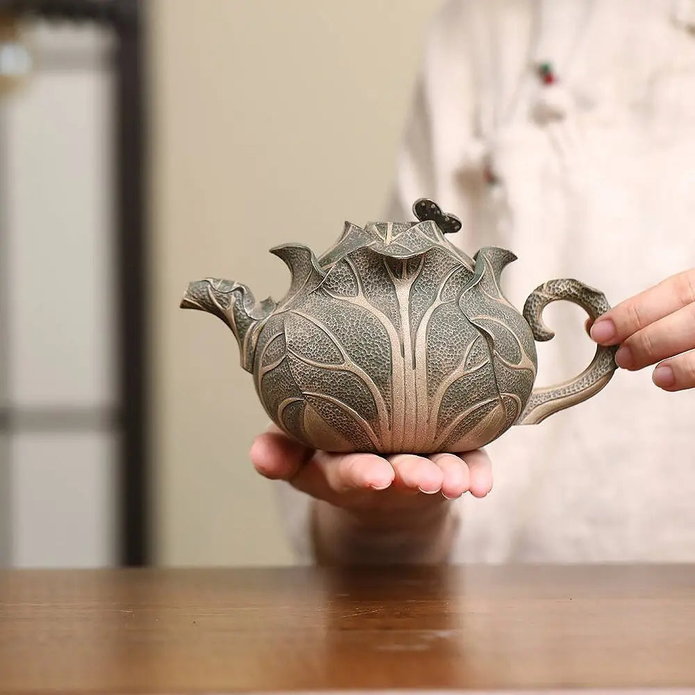 Bai Cai Na Fu 400cc - Yixing Handmade Teapot 江苏宜兴