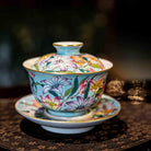 Bai He Hua 125cc - Jing De Zhen Porcelain Gaiwan zycschina
